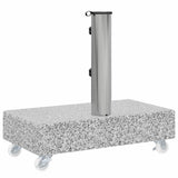 Umbrella Base Light Grey 45x25x8.3 cm Granite