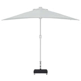 Umbrella Base Black 45x25x8 cm Granite