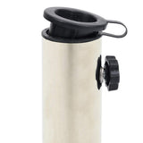 Umbrella Base Black 40x28x4 cm Granite - 45-Degree Angle
