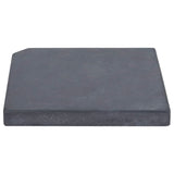 Umbrella Weight Plate Black Granite Square 25 kg - Front View