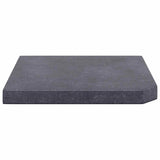 Umbrella Weight Plate Black Granite Square 25 kg