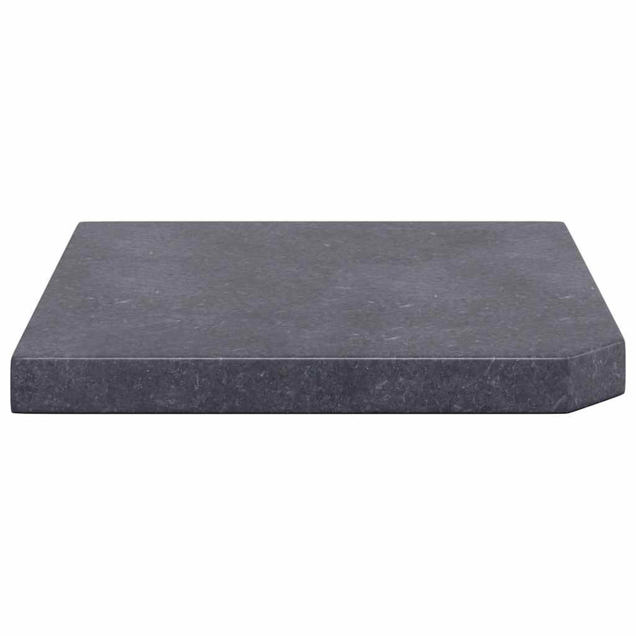Umbrella Weight Plate Black Granite Square 25 kg