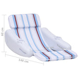 Pool Floating Chair 140x83x60 cm - Close-Up Angle