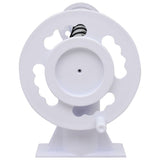 Pool Cover Roller with Plastic Base - Top-Down View