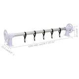 Pool Cover Roller with Plastic Base - Rear View