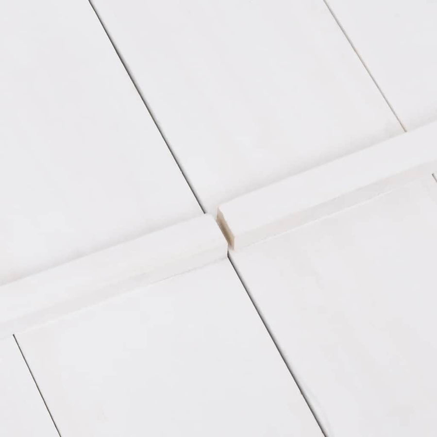 Sandbox Fir Wood White 95x90x15 Cm