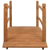 Garden Bridge 140x60x60 Cm Solid Firwood