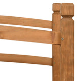 Garden Bridge 140x60x60 Cm Solid Firwood