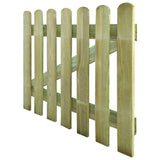 Garden Gate Wood 100x80 cm - Front View