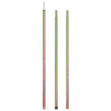 Telescopic Tent Pole with Length of 170-255 cm Galvanised Steel
