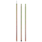Telescopic Tent Pole with Length of 170-255 cm Galvanised Steel