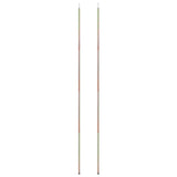 Sunshade Sail Poles 2 pcs 250 cm Galvanised Steel