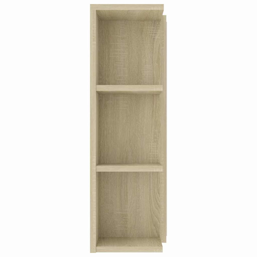 4 Piece Bathroom Furniture Set Sonoma Oak Engineered Wood