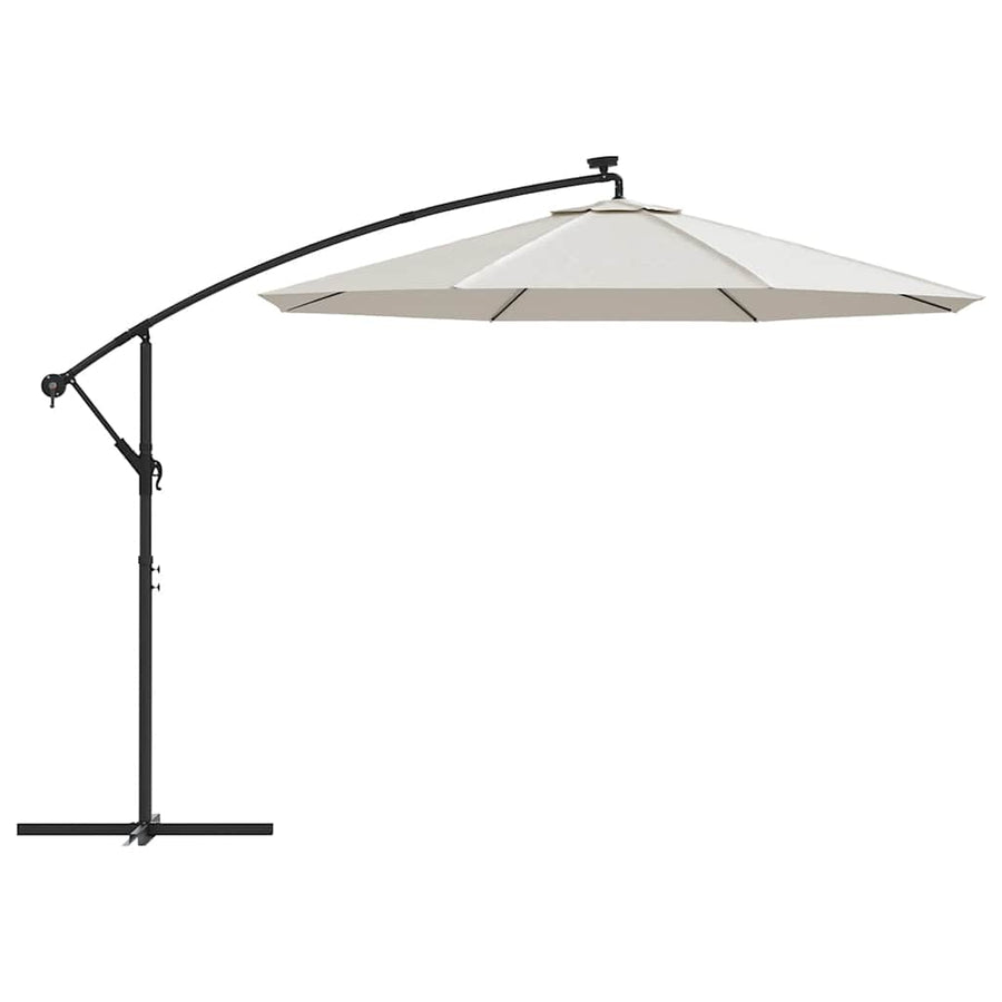 Replacement Fabric for Outdoor Parasol Sand White 300 cm