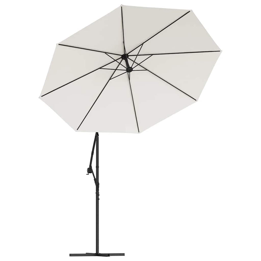 Replacement Fabric for Outdoor Parasol Sand White 300 cm