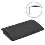 Replacement Fabric for Outdoor Parasol Anthracite 300 cm