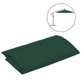 Replacement Fabric for Cantilever Umbrella Green 350 cm - Front View
