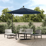 Replacement Fabric for Outdoor Parasol Blue 350 cm
