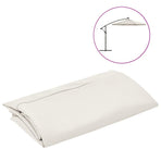 Replacement Fabric for Outdoor Parasol Sand White 350 cm
