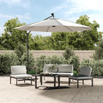 Replacement Fabric for Outdoor Parasol Sand White 350 cm