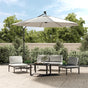 Replacement Fabric for Outdoor Parasol Sand White 350 cm