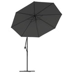 Replacement Fabric for Outdoor Parasol Anthracite 350 cm