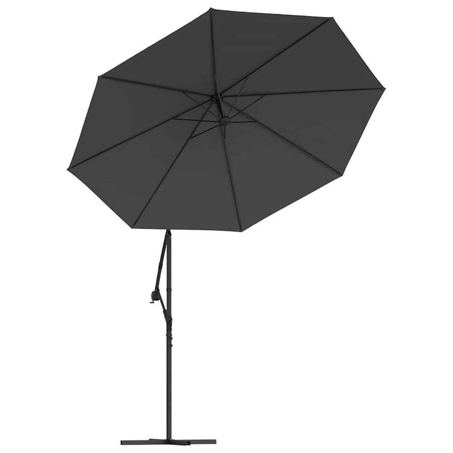 Replacement Fabric for Outdoor Parasol Anthracite 350 cm