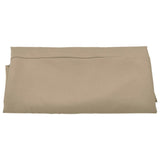 Replacement Fabric for Cantilever Umbrella Taupe 350 cm - Rear View