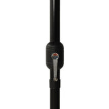 3-Tier Garden Parasol with Aluminium Pole Anthracite 2.5x2.5 m - Close-Up Angle