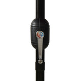 3-Tier Garden Parasol with Aluminium Pole Sand 3 m - Close-Up Angle