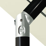3-Tier Garden Parasol with Aluminium Pole Sand 3.5 m - 45-Degree Angle