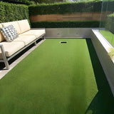 Artificial Grass 7/9 mm 1x25 m Green - Front View