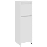 3 Piece Bathroom Furniture Set White Engineered Wood - Extra Image
