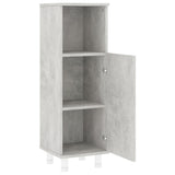 3 Piece Bathroom Furniture Set Concrete Grey Engineered Wood - Extra Image