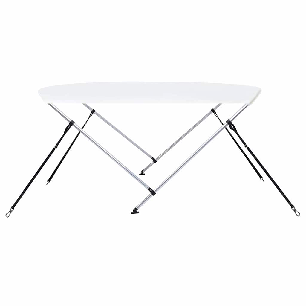 2 Bow Bimini Top White 150x120x110 cm