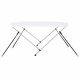 2 Bow Bimini Top White 150x120x110 cm