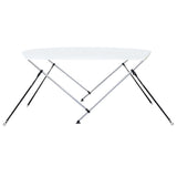 2 Bow Bimini Top White 180x150x110 cm
