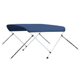 2 Bow Bimini Top Navy Blue 180x130x110 cm - Front View