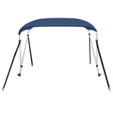 2 Bow Bimini Top Navy Blue 180x130x110 cm - Side View
