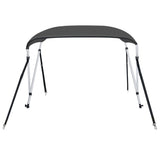 2 Bow Bimini Top Anthracite 150x120x110 cm - 45-Degree Angle