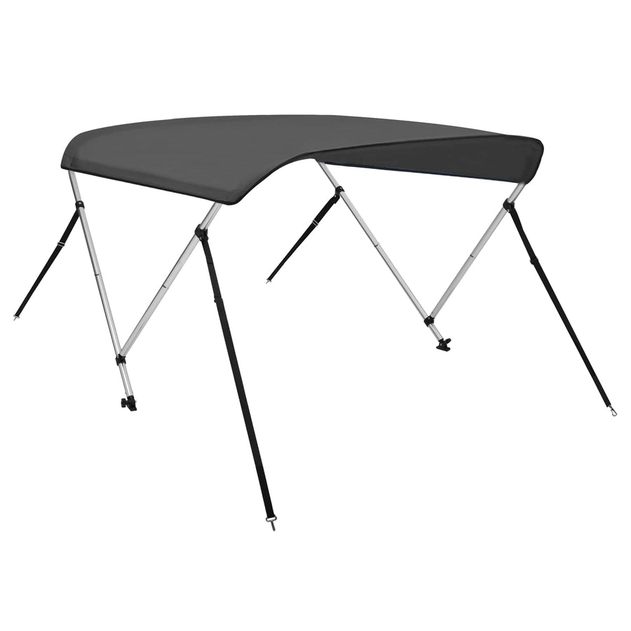 2 Bow Bimini Top Anthracite 150x120x110 cm