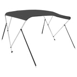 3 Bow Bimini Top Anthracite 183x180x137 cm - 45-Degree Angle