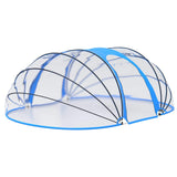 Pool Dome Oval 530x410x210 cm - Side View