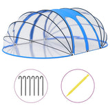 Pool Dome Oval 620x410x210 cm - Front View