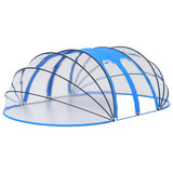Pool Dome Oval 620x410x210 cm - Side View