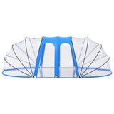 Pool Dome Oval 620x410x210 cm - Top-Down View