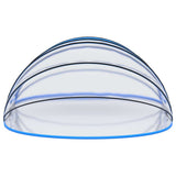 Pool Dome Oval 620x410x210 cm - 45-Degree Angle