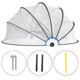 Pool Dome 500x250 cm - Front View
