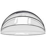 Pool Dome 559x275 cm - 45-Degree Angle