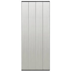 Insect Door Screen with Mesh Curtain Black 100x220 cm Polyester